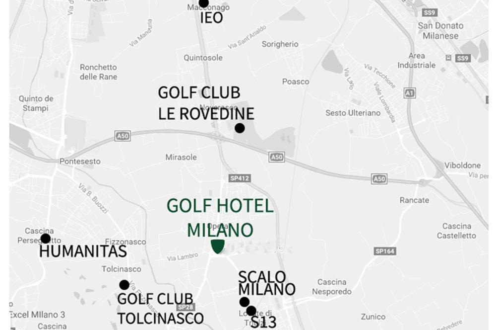 Golf Hotel Milano Opera Exteriör bild